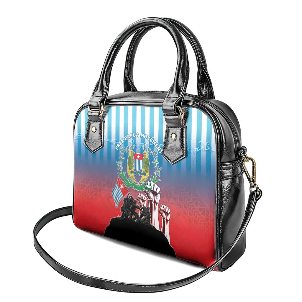 Free West Papua Shoulder Handbag One People One Soul Unique Style LT05 - Polynesian Pride