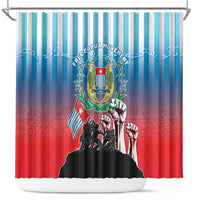 Free West Papua Shower Curtain One People One Soul Unique Style - Polynesian Pride