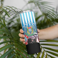 Personalised Free West Papua Skinny Tumbler One People One Soul Unique Style LT05 - Polynesian Pride