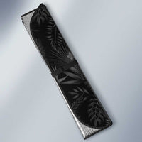 Hawaii Maoli Spirit Auto Sun Shade Kakau Pattern With Flower Lei - Polynesian Pride