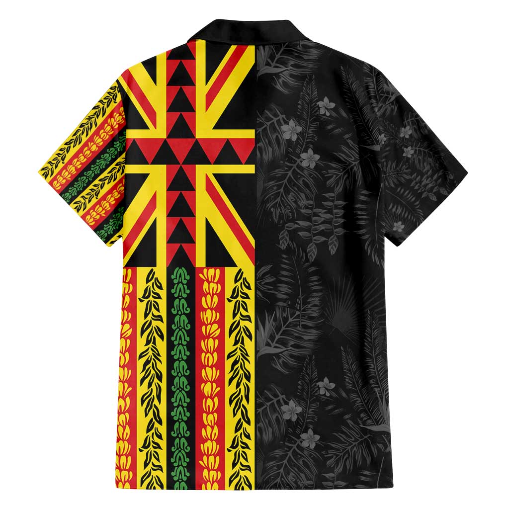 Hawaii Maoli Spirit Family Matching Summer Maxi Dress and Hawaiian Shirt Kakau Pattern With Flower Lei LT05 - Polynesian Pride