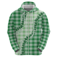 Green Hawaii Palaka Hoodie Hawaiian Pikake Lei LT05 - Polynesian Pride