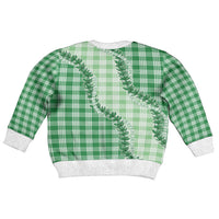 Green Hawaii Palaka Kid Ugly Christmas Sweater Hawaiian Pikake Lei LT05 - Polynesian Pride