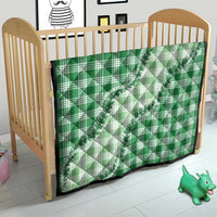 Green Hawaii Palaka Quilt Hawaiian Pikake Lei