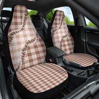 Beige Hawaii Palaka Car Seat Cover Hawaiian Pikake Lei LT05 One Size Beige - Polynesian Pride