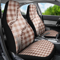 Beige Hawaii Palaka Car Seat Cover Hawaiian Pikake Lei LT05 - Polynesian Pride
