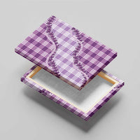Violet Hawaii Palaka Canvas Wall Art Hawaiian Pikake Lei