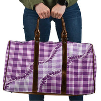 Violet Hawaii Palaka Travel Bag Hawaiian Pikake Lei