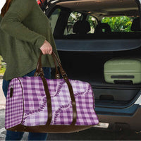 Violet Hawaii Palaka Travel Bag Hawaiian Pikake Lei