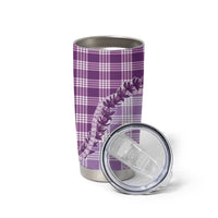 Violet Hawaii Palaka Tumbler Cup Hawaiian Pikake Lei LT05 - Polynesian Pride