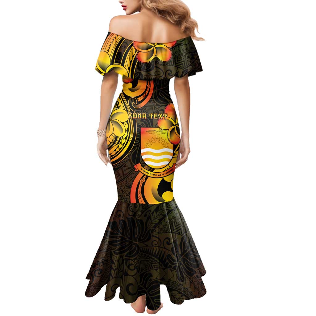 Personalised Kiribati Independence Day Family Matching Mermaid Dress and Hawaiian Shirt 46th Anniversary LT05 - Polynesian Pride