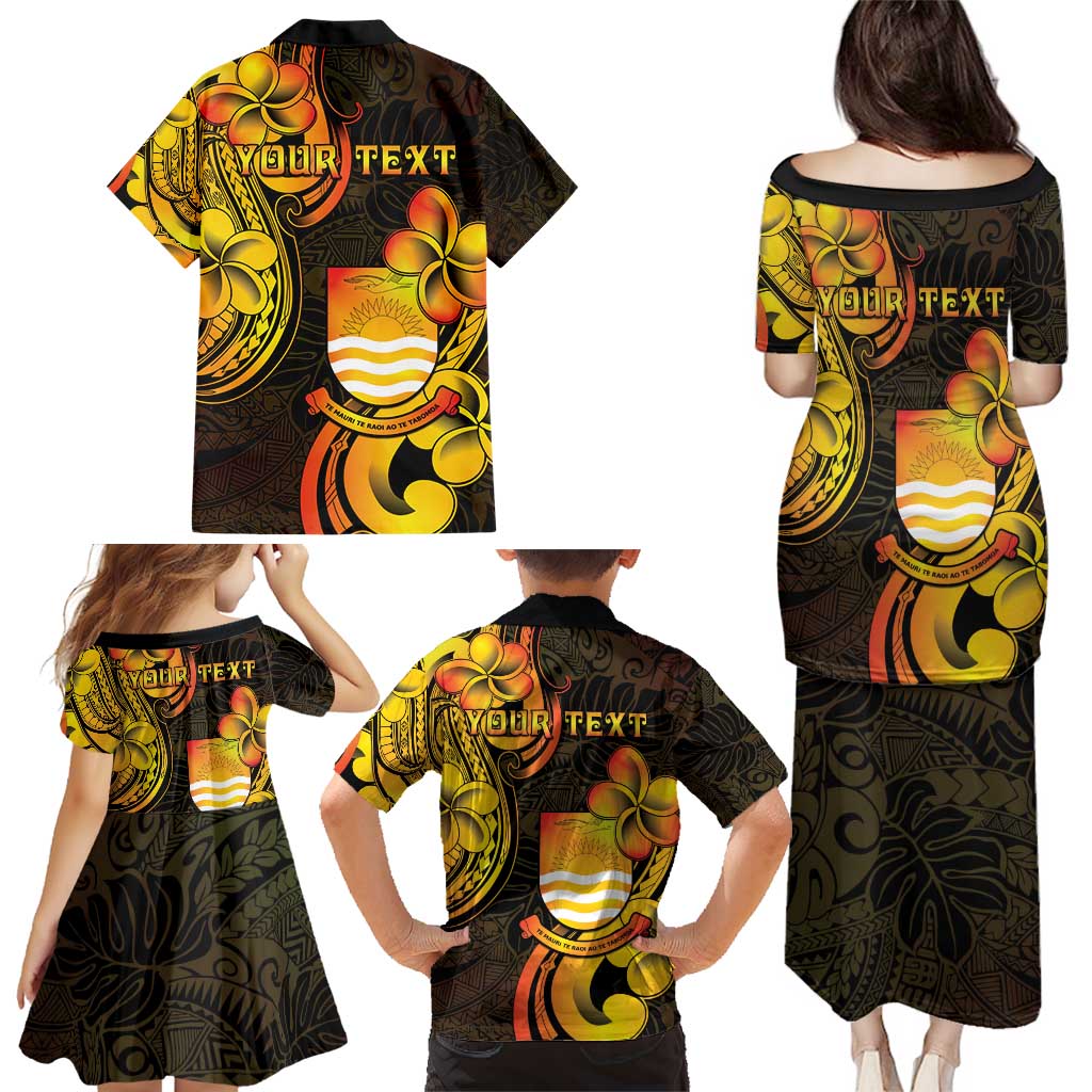 Personalised Kiribati Independence Day Family Matching Puletasi and Hawaiian Shirt 46th Anniversary LT05 - Polynesian Pride
