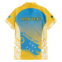 Personalised Vanuatu Sanma Day Family Matching Long Sleeve Bodycon Dress and Hawaiian Shirt Special Style LT05 - Polynesian Pride
