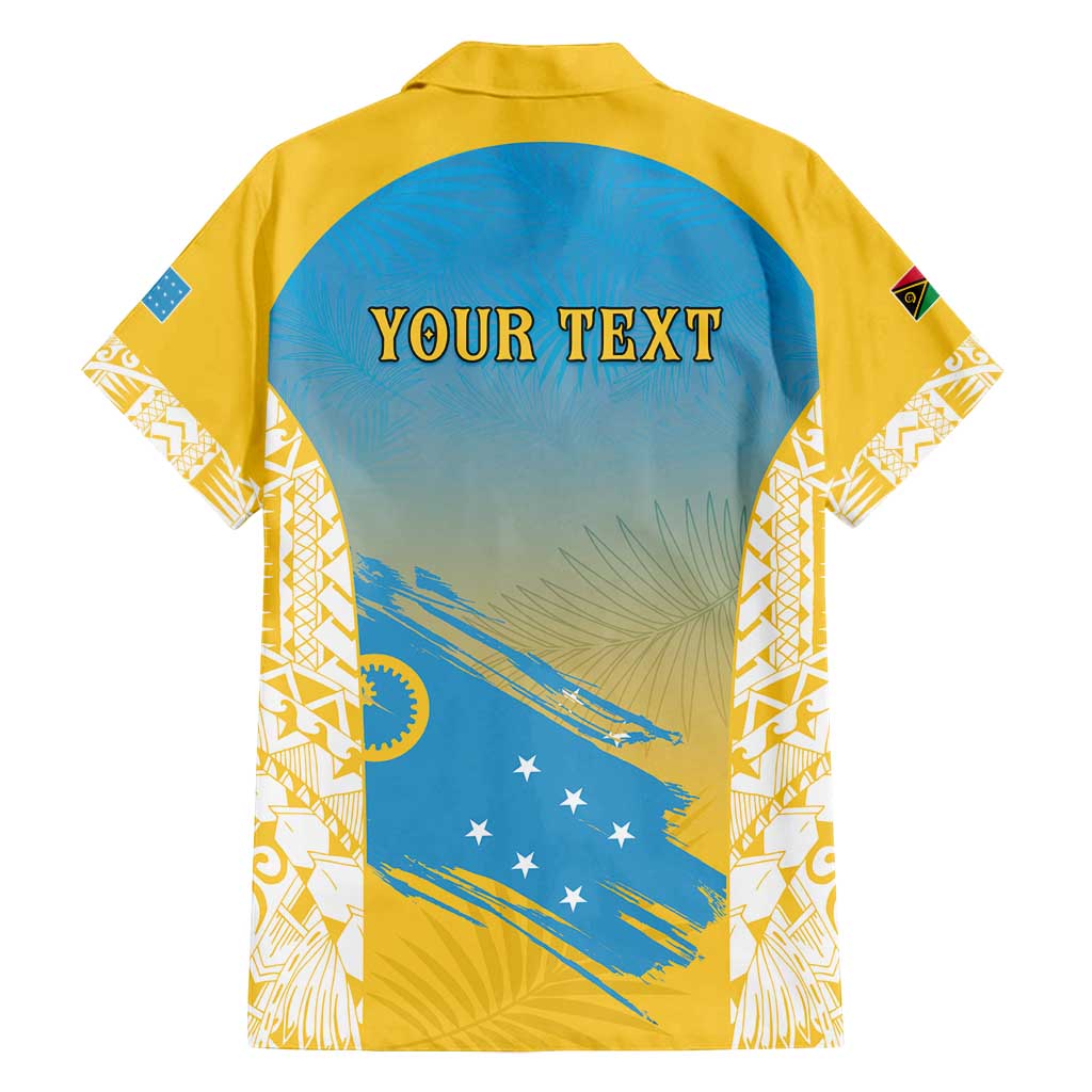 Personalised Vanuatu Sanma Day Family Matching Puletasi and Hawaiian Shirt Special Style LT05 - Polynesian Pride