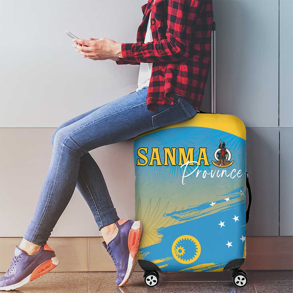 Vanuatu Sanma Day Luggage Cover Special Style - Polynesian Pride