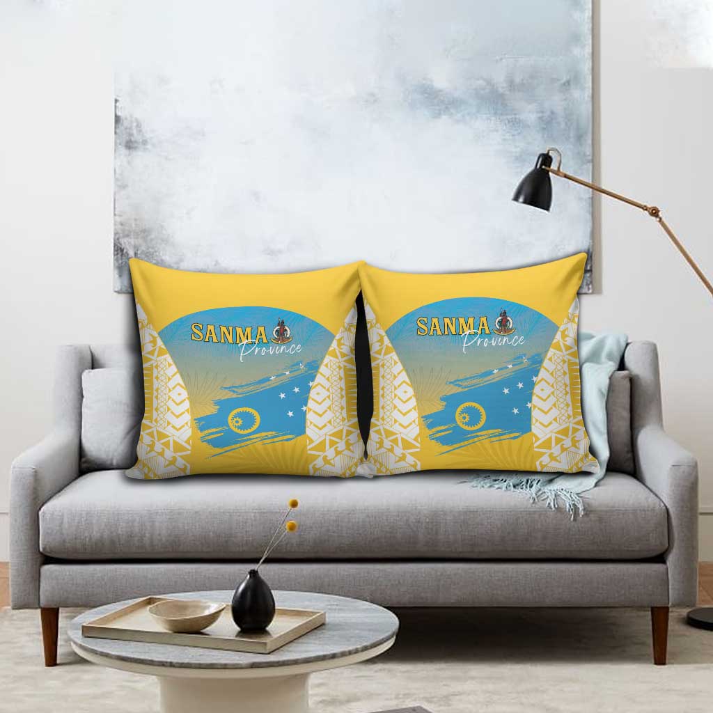 Vanuatu Sanma Day Pillow Cover Special Style - Polynesian Pride