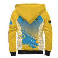 Personalised Vanuatu Sanma Day Sherpa Hoodie Special Style LT05 - Polynesian Pride