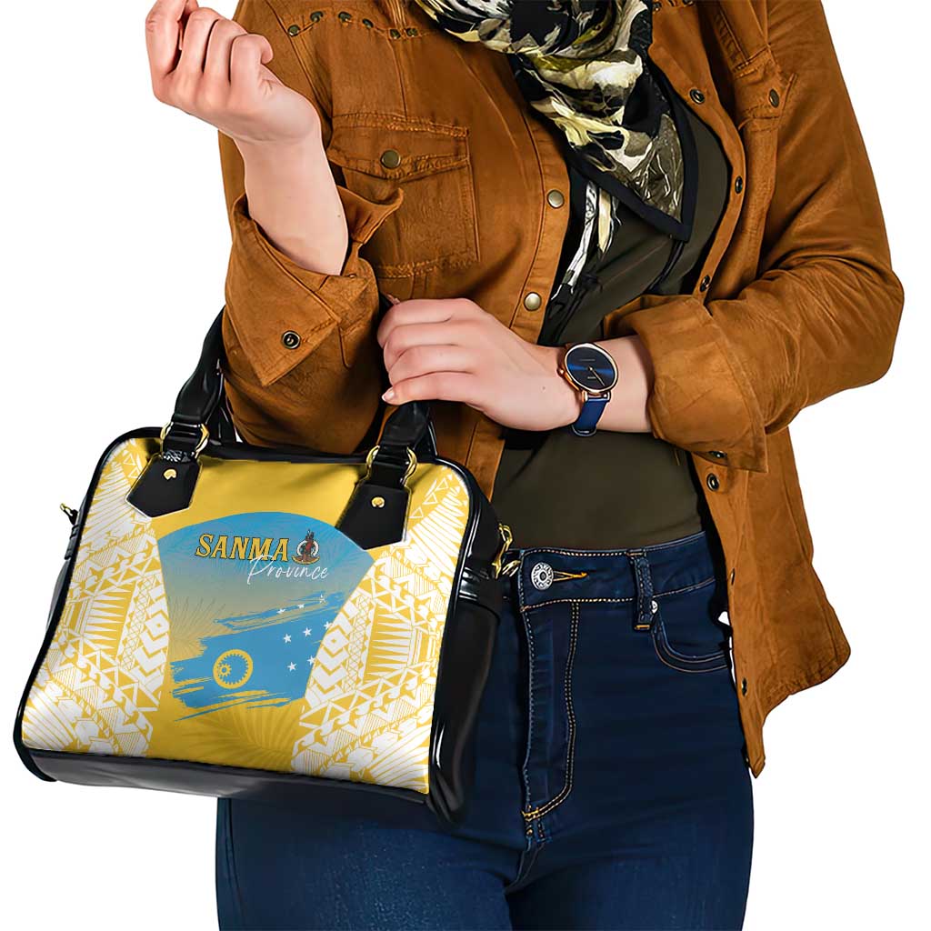 Vanuatu Sanma Day Shoulder Handbag Special Style - Polynesian Pride