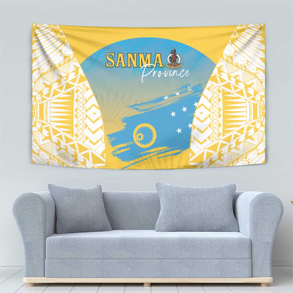 Vanuatu Sanma Day Tapestry Special Style - Polynesian Pride