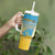 Personalised Vanuatu Sanma Day Tumbler With Handle Special Style - Polynesian Pride