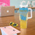 Personalised Vanuatu Sanma Day Tumbler With Handle Special Style - Polynesian Pride