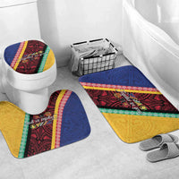 Love Torba PNG Day Bathroom Set Together We Grow LT05 Mat Set Only (3 pcs) One Size Colorful - Polynesian Pride