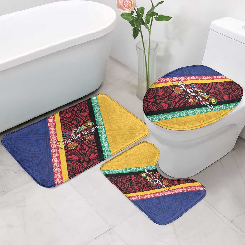 Love Torba PNG Day Bathroom Set Together We Grow LT05 - Polynesian Pride