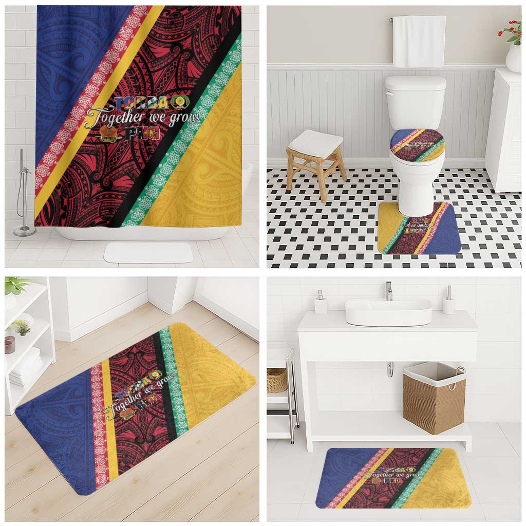 Love Torba PNG Day Bathroom Set Together We Grow LT05 - Polynesian Pride