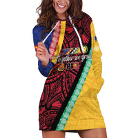 Love Torba PNG Day Hoodie Dress Together We Grow LT05 Colorful - Polynesian Pride