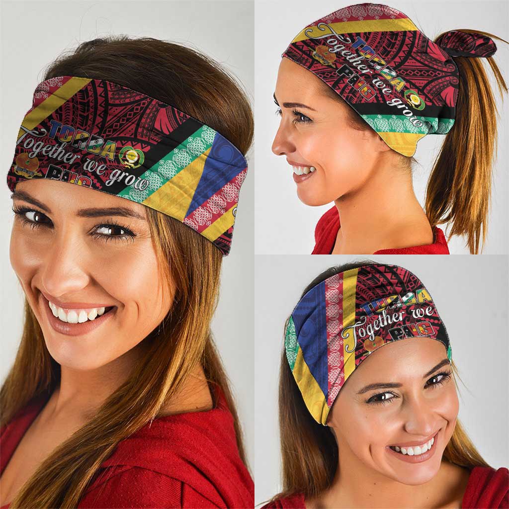 Love Torba PNG Day Neck Gaiter Together We Grow LT05