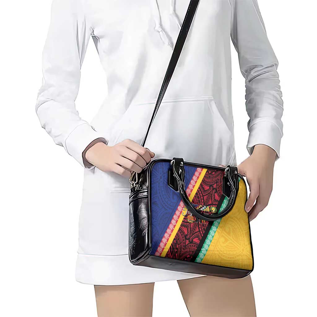Love Torba PNG Day Shoulder Handbag Together We Grow - Polynesian Pride