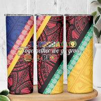 Love Torba PNG Day Skinny Tumbler Together We Grow LT05 - Polynesian Pride