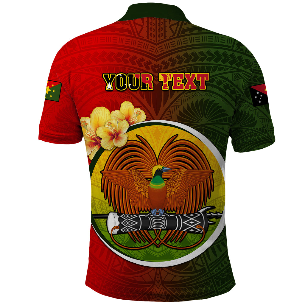Personalized Papua New Guinea Eastern Highlands Province Polo Shirt Mix Coat Of Arms Polynesian Pattern LT05 - Polynesian Pride