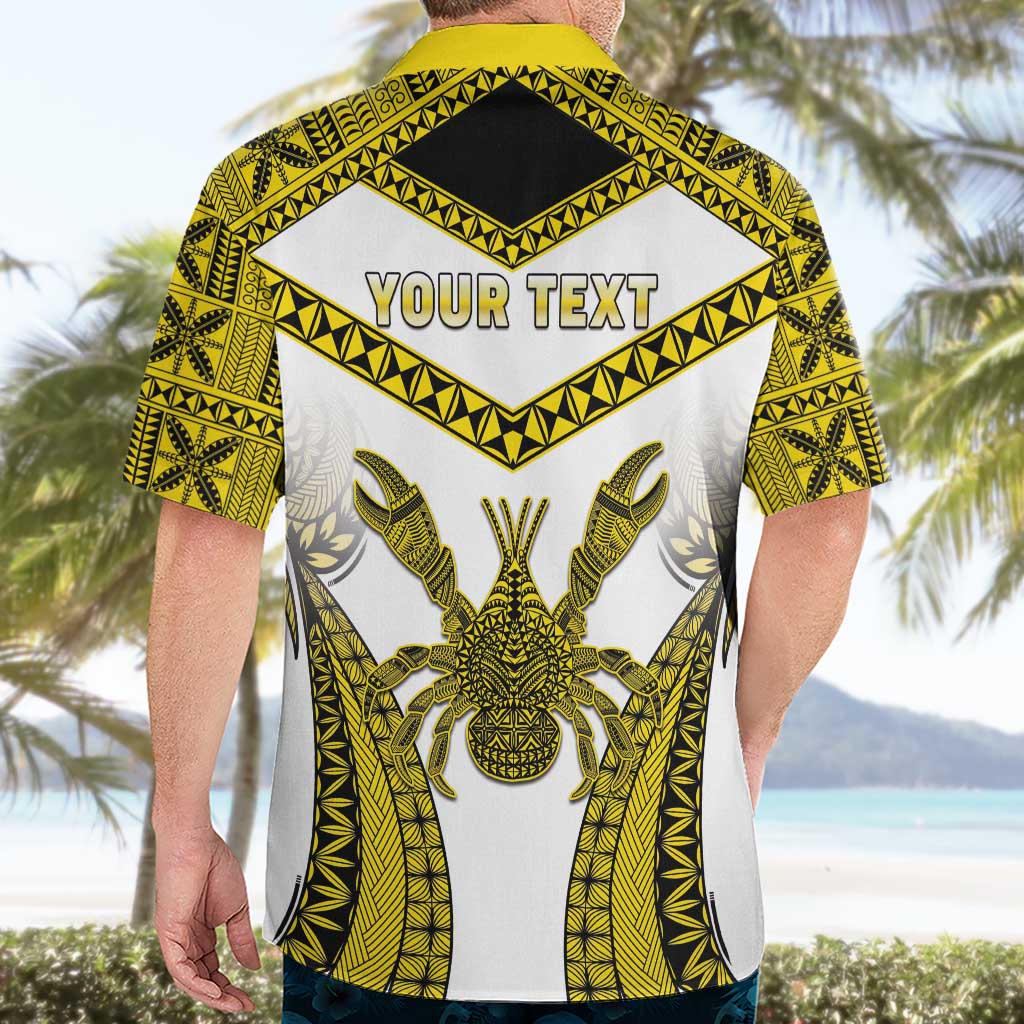 Personalised Niue The Rock Of Polynesia Hawaiian Shirt Peniamina Gospel Day Yellow Version LT05 - Polynesian Pride