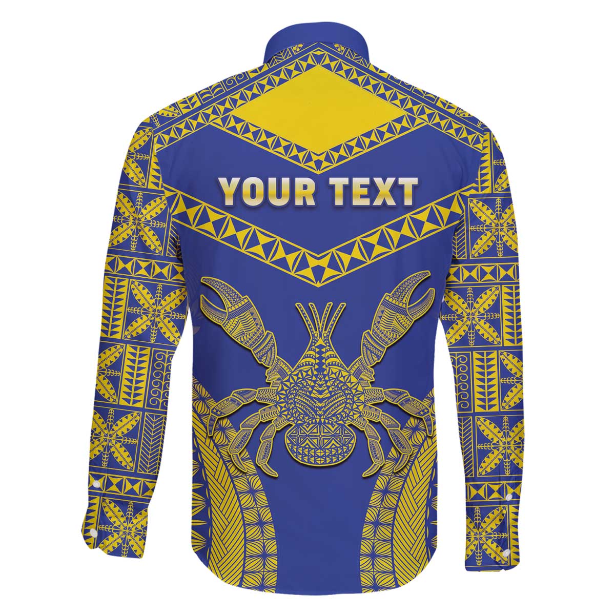 Personalised Niue The Rock Of Polynesia Family Matching Off The Shoulder Long Sleeve Dress and Hawaiian Shirt Peniamina Gospel Day Blue Version LT05 - Polynesian Pride