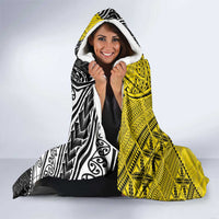New Zealand Maori And Niue Hiapo Hooded Blanket Lizard And Coconut Crab Together LT05 - Polynesian Pride