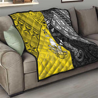 New Zealand Maori And Niue Hiapo Quilt Lizard And Coconut Crab Together LT05 - Polynesian Pride