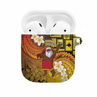Papua New Guinea Retro Christmas AirPods Case Hamamas Krismas LT05 Colorful - Polynesian Pride