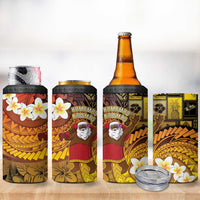 Papua New Guinea Retro Christmas 4 in 1 Can Cooler Tumbler Hamamas Krismas LT05 - Polynesian Pride
