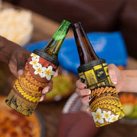 Papua New Guinea Retro Christmas 4 in 1 Can Cooler Tumbler Hamamas Krismas LT05 - Polynesian Pride