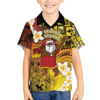 Papua New Guinea Retro Christmas Family Matching Puletasi and Hawaiian Shirt Hamamas Krismas - Polynesian Pride