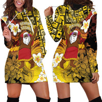 Papua New Guinea Retro Christmas Hoodie Dress Hamamas Krismas LT05 - Polynesian Pride