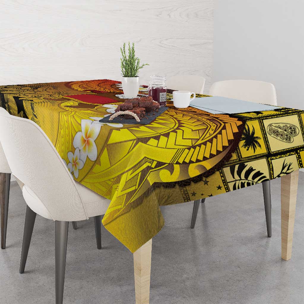 Papua New Guinea Retro Christmas Tablecloth Hamamas Krismas LT05 - Polynesian Pride