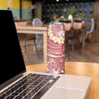 Tonga Christmas Skinny Tumbler Kilisimasi Fiefia Retro Style Red LT05 - Polynesian Pride