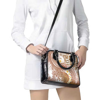 Tonga Christmas Shoulder Handbag Kilisimasi Fiefia Retro Style Brown - Polynesian Pride