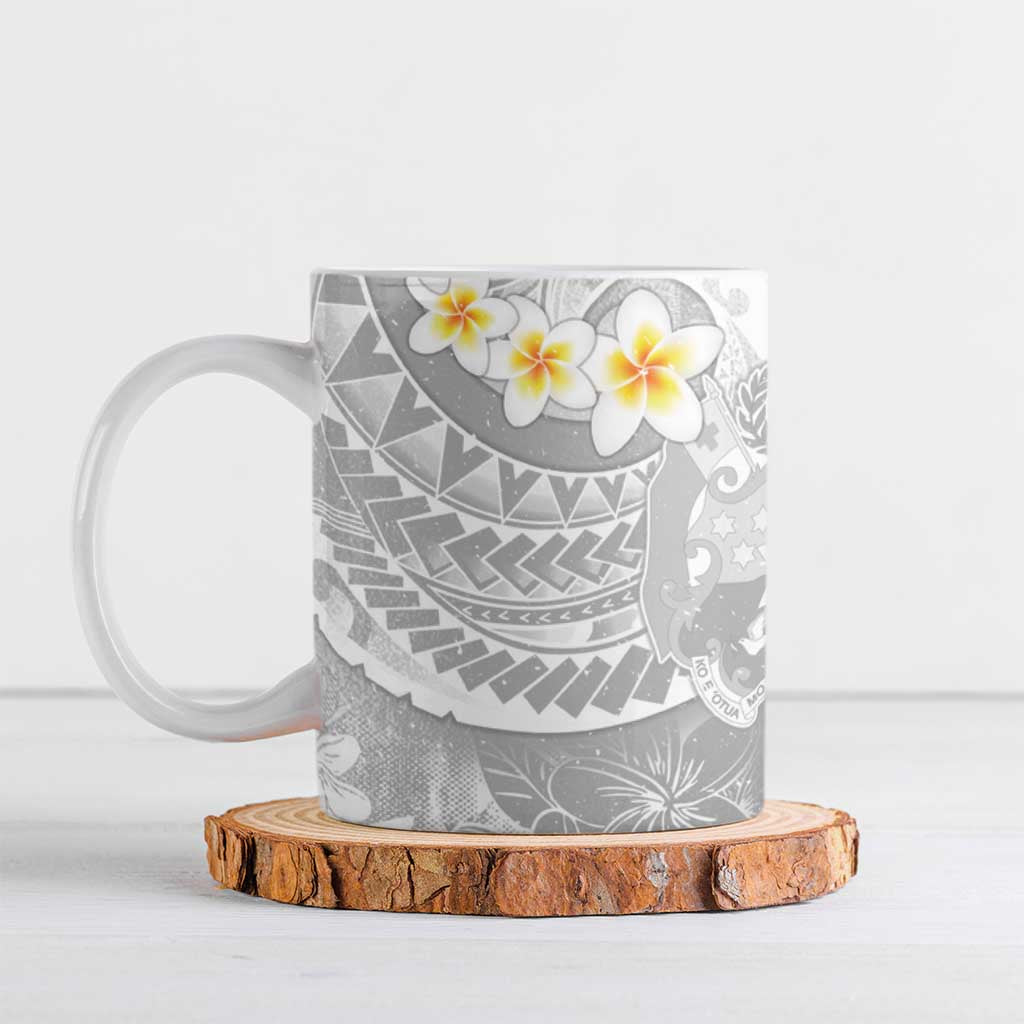 Tonga Christmas Ceramic Mug Kilisimasi Fiefia Retro Style White - Polynesian Pride