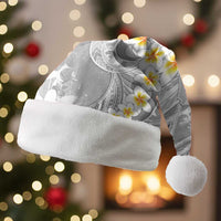 Tonga Christmas Santa Hat Kilisimasi Fiefia Retro Style White - Polynesian Pride