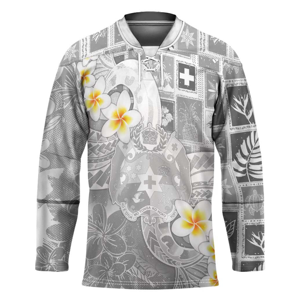 Tonga Christmas Hockey Jersey Kilisimasi Fiefia Retro Style White - Polynesian Pride