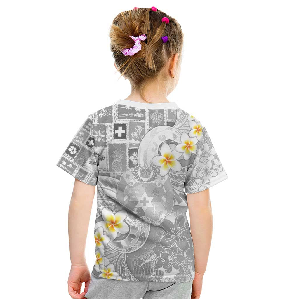 Tonga Christmas Kid T Shirt Kilisimasi Fiefia Retro Style White LT05 - Polynesian Pride