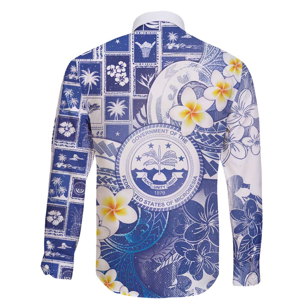 Federated States Of Micronesia Christmas Family Matching Summer Maxi Dress and Hawaiian Shirt Retro Style Bright Version LT05 - Polynesian Pride